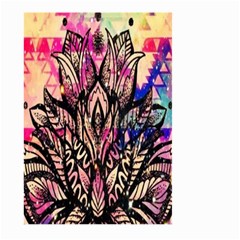 Aztec Flower Galaxy Large Garden Flag (two Sides) by nateshop