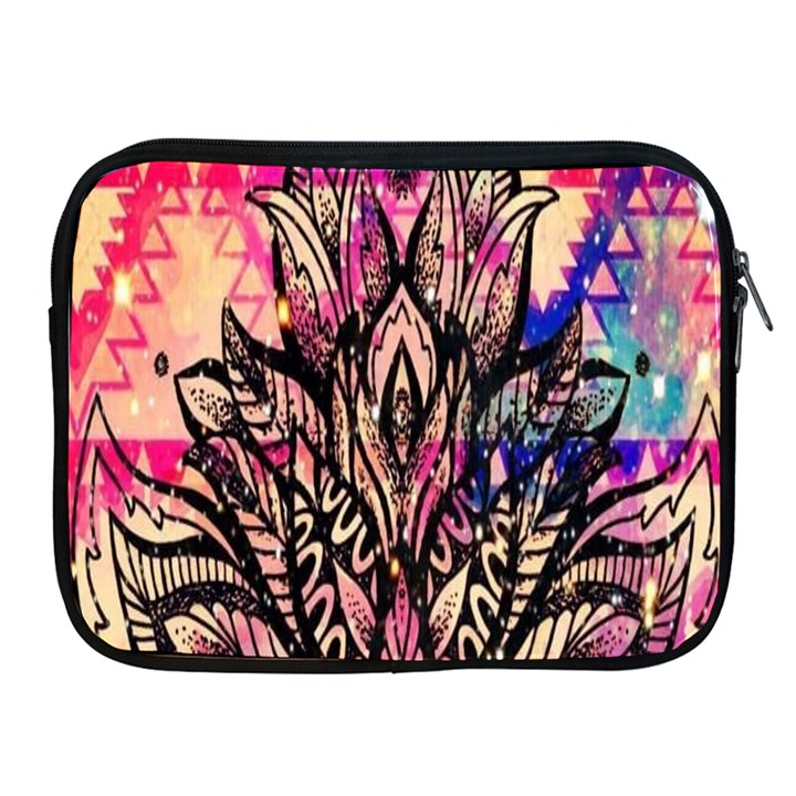 Aztec Flower Galaxy Apple iPad 2/3/4 Zipper Cases