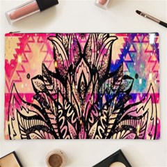 Aztec Flower Galaxy Cosmetic Bag (xxl) by nateshop