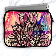 Aztec Flower Galaxy Apple Ipad 2/3/4 Zipper Cases by nateshop