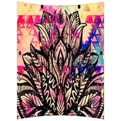 Aztec Flower Galaxy Back Support Cushion by nateshop