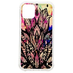 Aztec Flower Galaxy Iphone 12 Mini Tpu Uv Print Case	 by nateshop