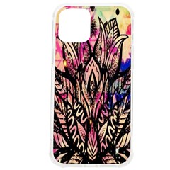 Aztec Flower Galaxy Iphone 12 Pro Max Tpu Uv Print Case by nateshop