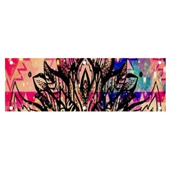 Aztec Flower Galaxy Banner And Sign 6  X 2 