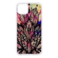 Aztec Flower Galaxy Iphone 14 Plus Tpu Uv Print Case