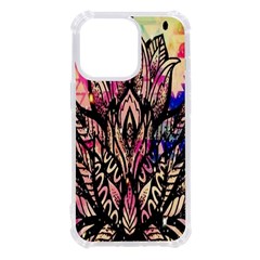 Aztec Flower Galaxy Iphone 13 Pro Tpu Uv Print Case by nateshop