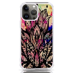 Aztec Flower Galaxy Iphone 13 Pro Max Tpu Uv Print Case by nateshop