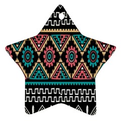 Aztec Wallpaper Ornament (star)