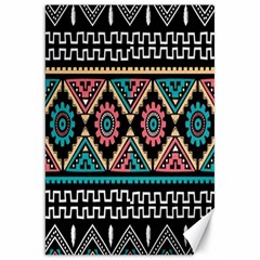 Aztec Wallpaper Canvas 20  X 30  by nateshop