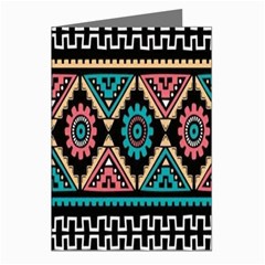 Aztec Wallpaper Greeting Cards (pkg Of 8) by nateshop