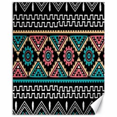 Aztec Wallpaper Canvas 11  X 14  by nateshop