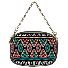 Aztec Wallpaper Chain Purse (two Sides) by nateshop