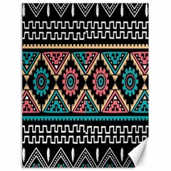 Aztec Wallpaper Canvas 18  X 24  by nateshop