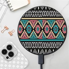 Aztec Wallpaper Wireless Fast Charger(black) by nateshop