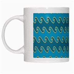 Aztec, Batik White Mug by nateshop