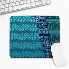 Aztec, Batik Large Mousepad by nateshop