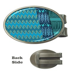 Aztec, Batik Money Clips (oval)  by nateshop