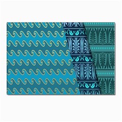 Aztec, Batik Postcards 5  X 7  (pkg Of 10) by nateshop