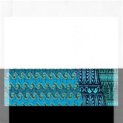 Aztec, Batik Rectangular Jigsaw Puzzl by nateshop