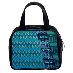 Aztec, Batik Classic Handbag (two Sides) by nateshop