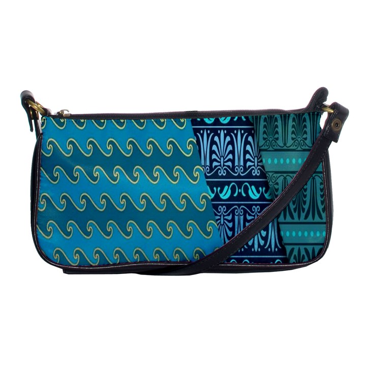 Aztec, Batik Shoulder Clutch Bag