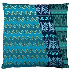 Aztec, Batik Large Cushion Case (one Side) by nateshop