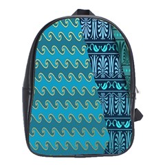 Aztec, Batik School Bag (xl) by nateshop