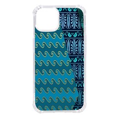 Aztec, Batik Iphone 14 Tpu Uv Print Case by nateshop