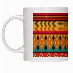 Aztec White Mug by nateshop