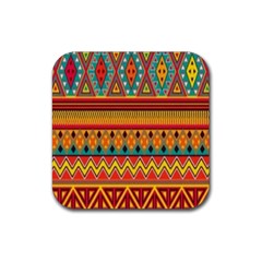 Aztec Rubber Coaster (square) by nateshop