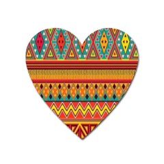 Aztec Heart Magnet by nateshop