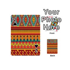 Aztec Playing Cards 54 Designs (mini) by nateshop