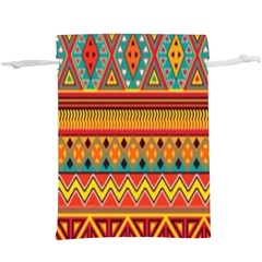 Aztec Lightweight Drawstring Pouch (xl) by nateshop