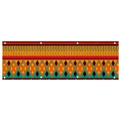 Aztec Banner And Sign 9  X 3  by nateshop