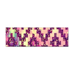 Cute Glitter Aztec Design Sticker (bumper) by nateshop