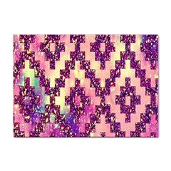 Cute Glitter Aztec Design Sticker A4 (100 Pack) by nateshop