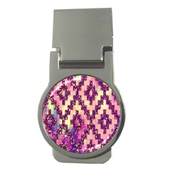 Cute Glitter Aztec Design Money Clips (round)  by nateshop