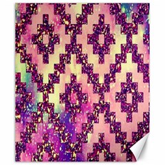 Cute Glitter Aztec Design Canvas 20  X 24  by nateshop