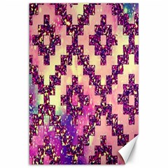 Cute Glitter Aztec Design Canvas 20  X 30  by nateshop