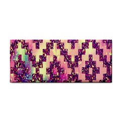 Cute Glitter Aztec Design Hand Towel by nateshop