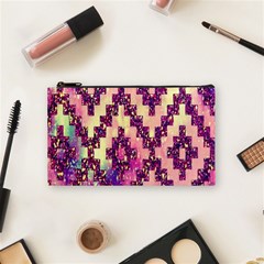 Cute Glitter Aztec Design Cosmetic Bag (small) by nateshop