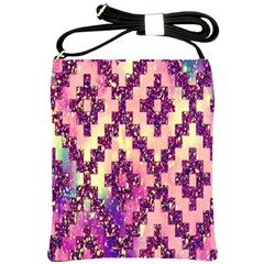 Cute Glitter Aztec Design Shoulder Sling Bag by nateshop