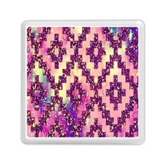 Cute Glitter Aztec Design Memory Card Reader (square) by nateshop