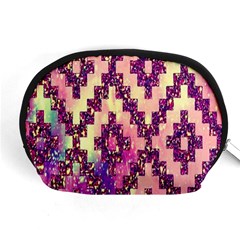 Cute Glitter Aztec Design Accessory Pouch (medium) by nateshop