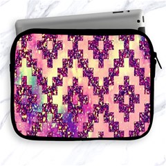 Cute Glitter Aztec Design Apple Ipad 2/3/4 Zipper Cases by nateshop