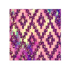 Cute Glitter Aztec Design Square Satin Scarf (30  X 30 ) by nateshop