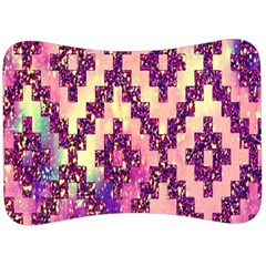 Cute Glitter Aztec Design Velour Seat Head Rest Cushion by nateshop