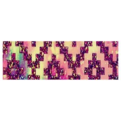 Cute Glitter Aztec Design Banner And Sign 12  X 4  by nateshop