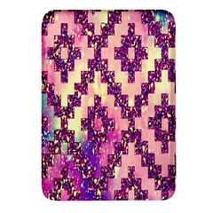 Cute Glitter Aztec Design Rectangular Glass Fridge Magnet (4 Pack) by nateshop