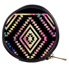 Cute Neon Aztec Galaxy Mini Makeup Bag by nateshop